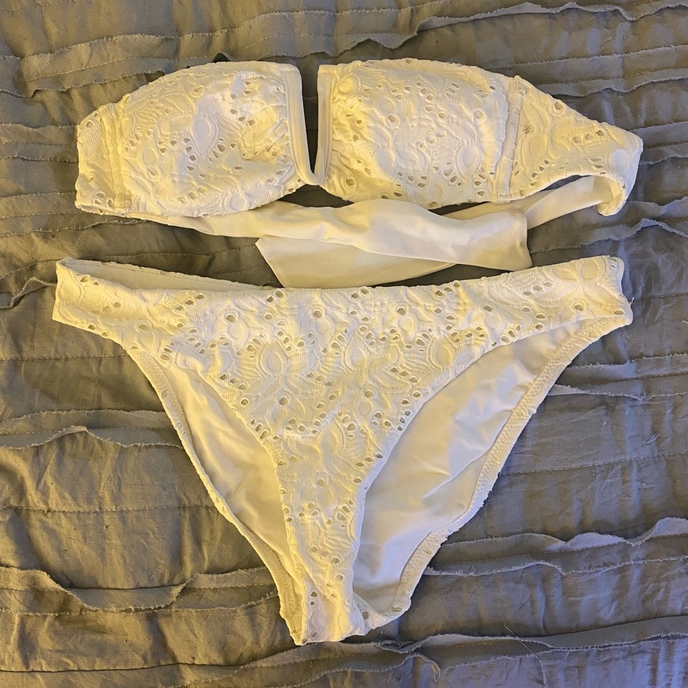Red Carter white XS bikini excellent condition